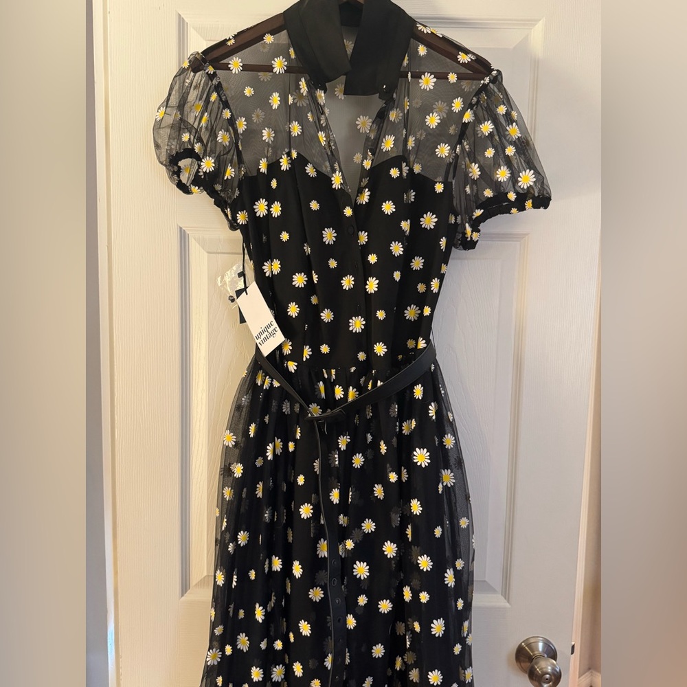 Unique Vintage Goth Sundress.